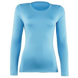 Rhino Womens/Ladies Sports Baselayer Long / Light Blue